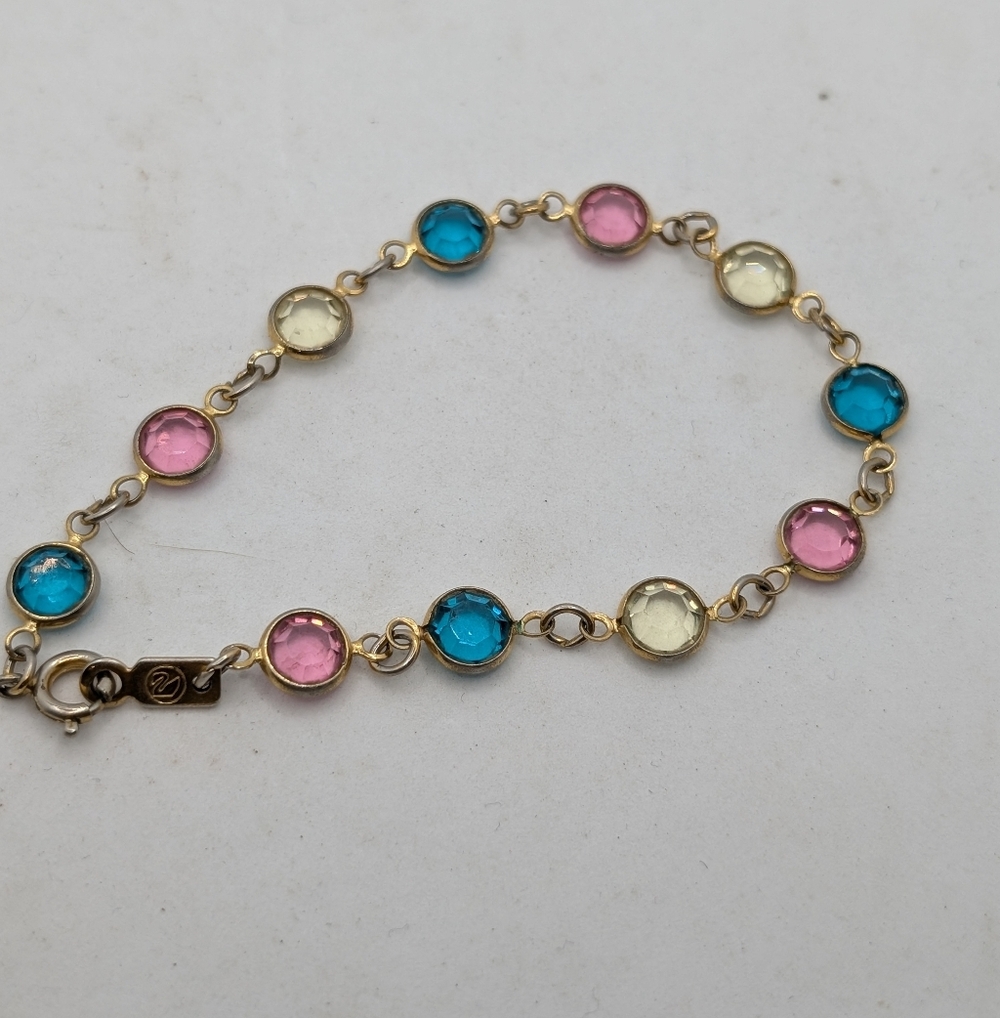 Swarovski Multicolor Gemstone Bracelet